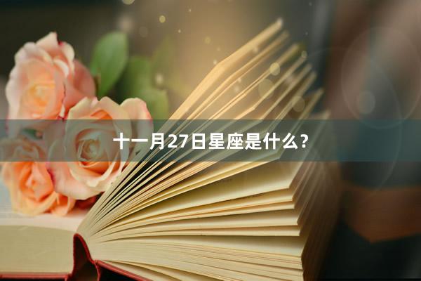十一月27日星座是什么？